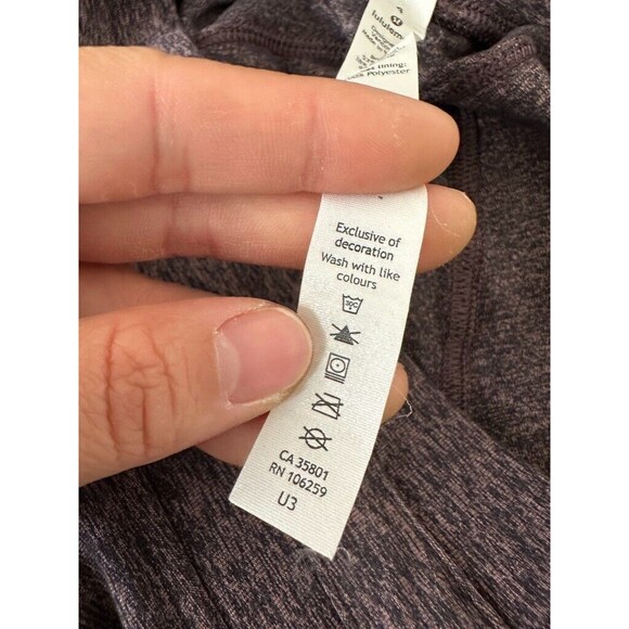 Lululemon Ready To Rulu Jogger Pant *29" Heathered Purple Black Pocket Women's 4 - Picture 7 of 8